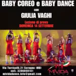 Lezione di Baby Dance e Baby Coreo